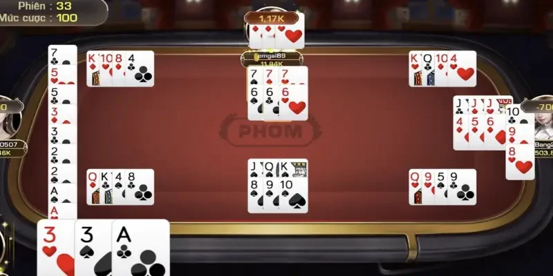 Cách Bắt Bài Đối Thủ Trong Game Phỏm Hitclub Cực Chuẩn Chiến thuật phá thế bí khi bị vây hãm